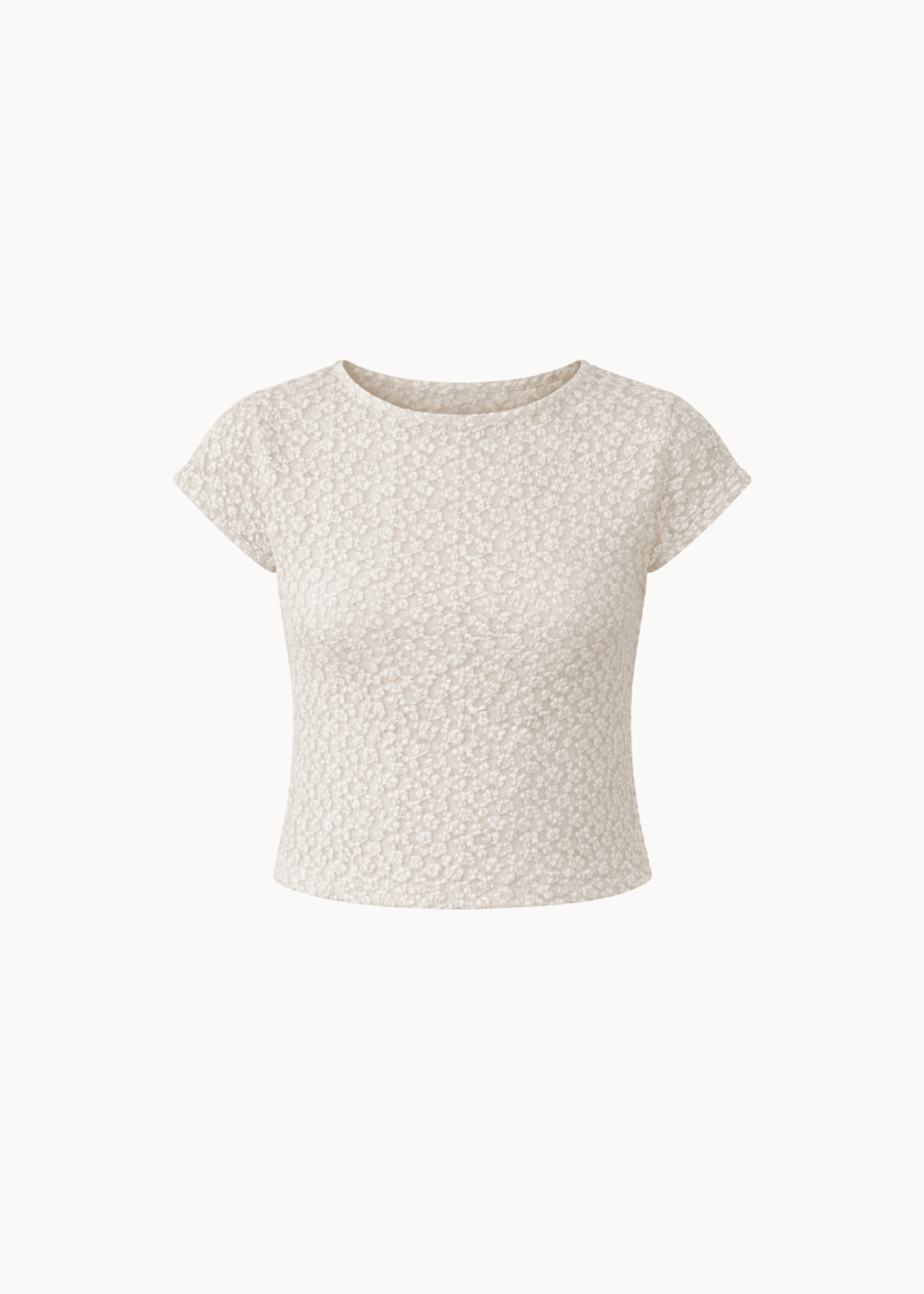 Norma Blonde T-shirt - Beige - ByStenholt.dk