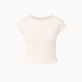 Norma Blonde T-shirt - Hvid - ByStenholt.dk