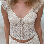 Norma Blonde Top - Beige - ByStenholt.dk