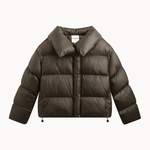 Nova Puffer Jakke - Mørkebrun - ByStenholt.dk