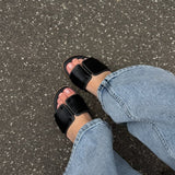 Nynne Sandaler - Sort - ByStenholt.dk