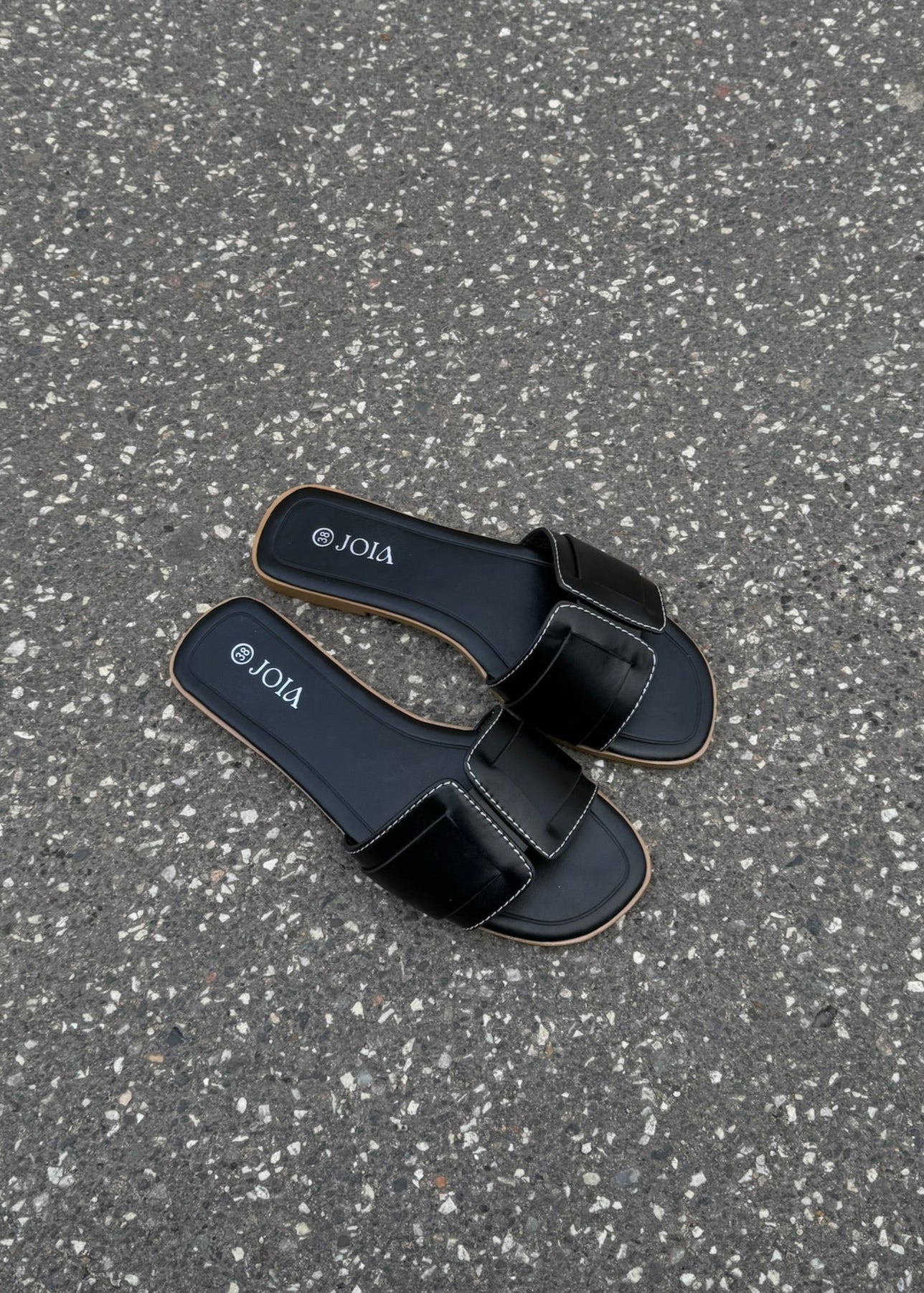 Nynne Sandaler - Sort - ByStenholt.dk