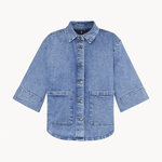Olea Denimjakke - Mørk Denim - ByStenholt.dk