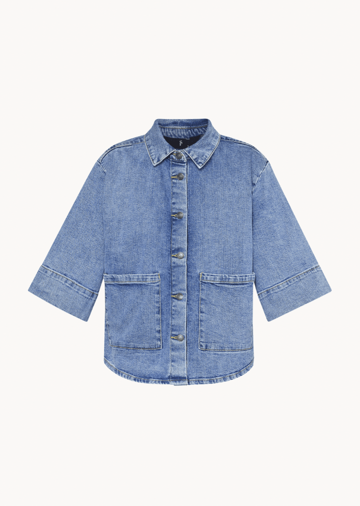 Olea Denimjakke - Mørk Denim - ByStenholt.dk