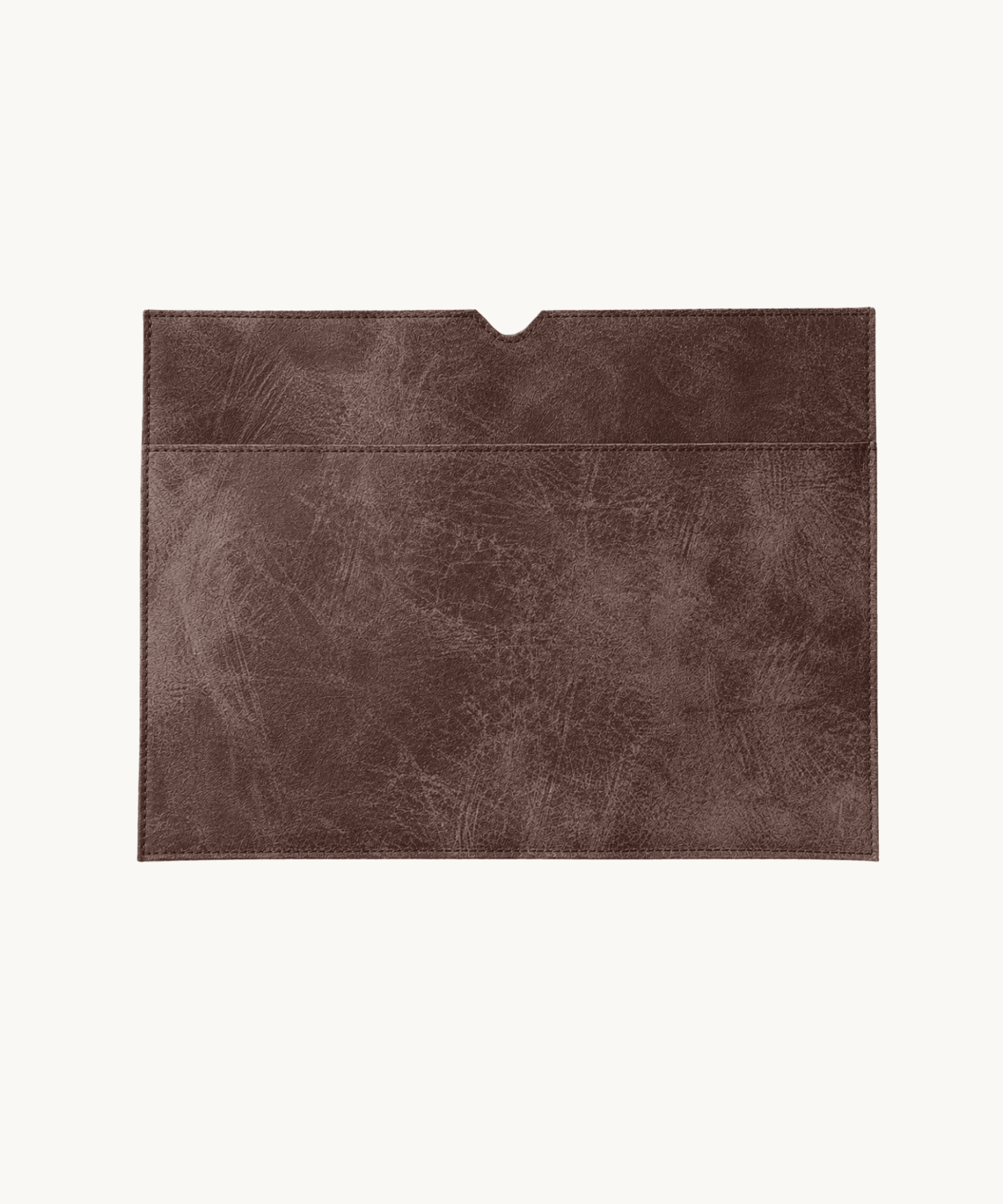 Paris Computer Sleeve "13 - Mørkebrun - ByStenholt.dk
