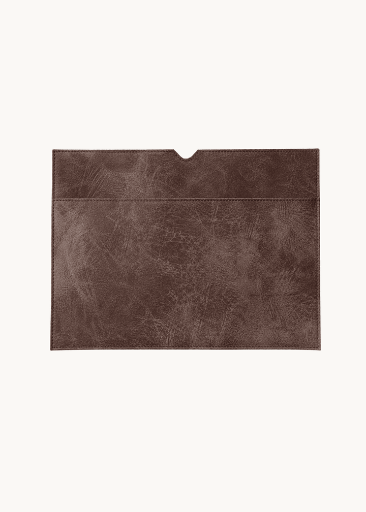 Paris Computer Sleeve "13 - Mørkebrun - ByStenholt.dk