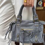 Paris Ruskind Taske - Grå - ByStenholt.dk