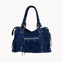 Paris Ruskind Taske - Navy - ByStenholt.dk