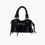 Paris Ruskind Taske - Sort - ByStenholt.dk