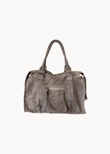 Paris Ruskind Taske - Taupe - ByStenholt.dk