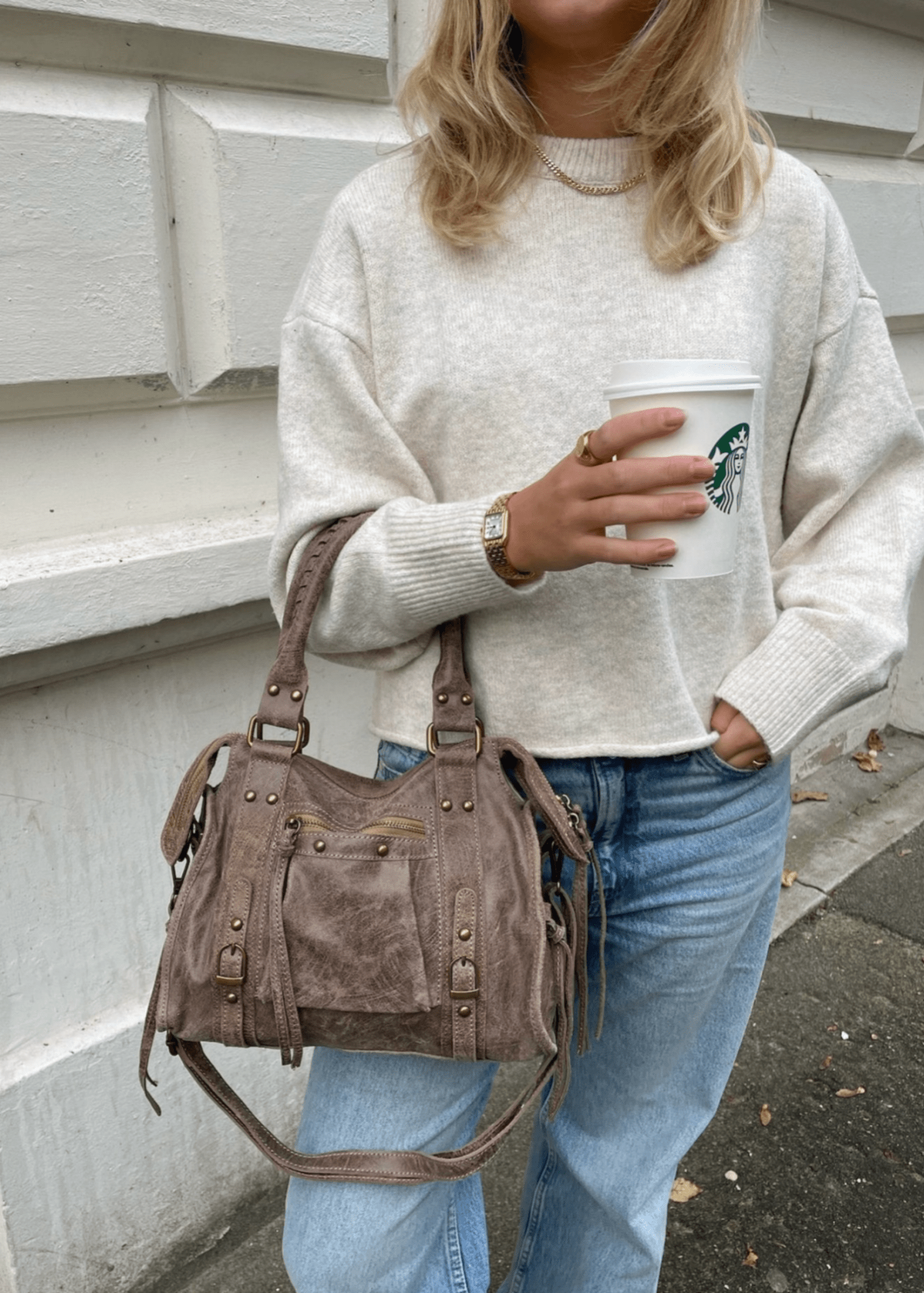 Paris Taske - Brun - ByStenholt.dk