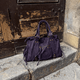 Paris Taske - Mørkelilla - ByStenholt.dk