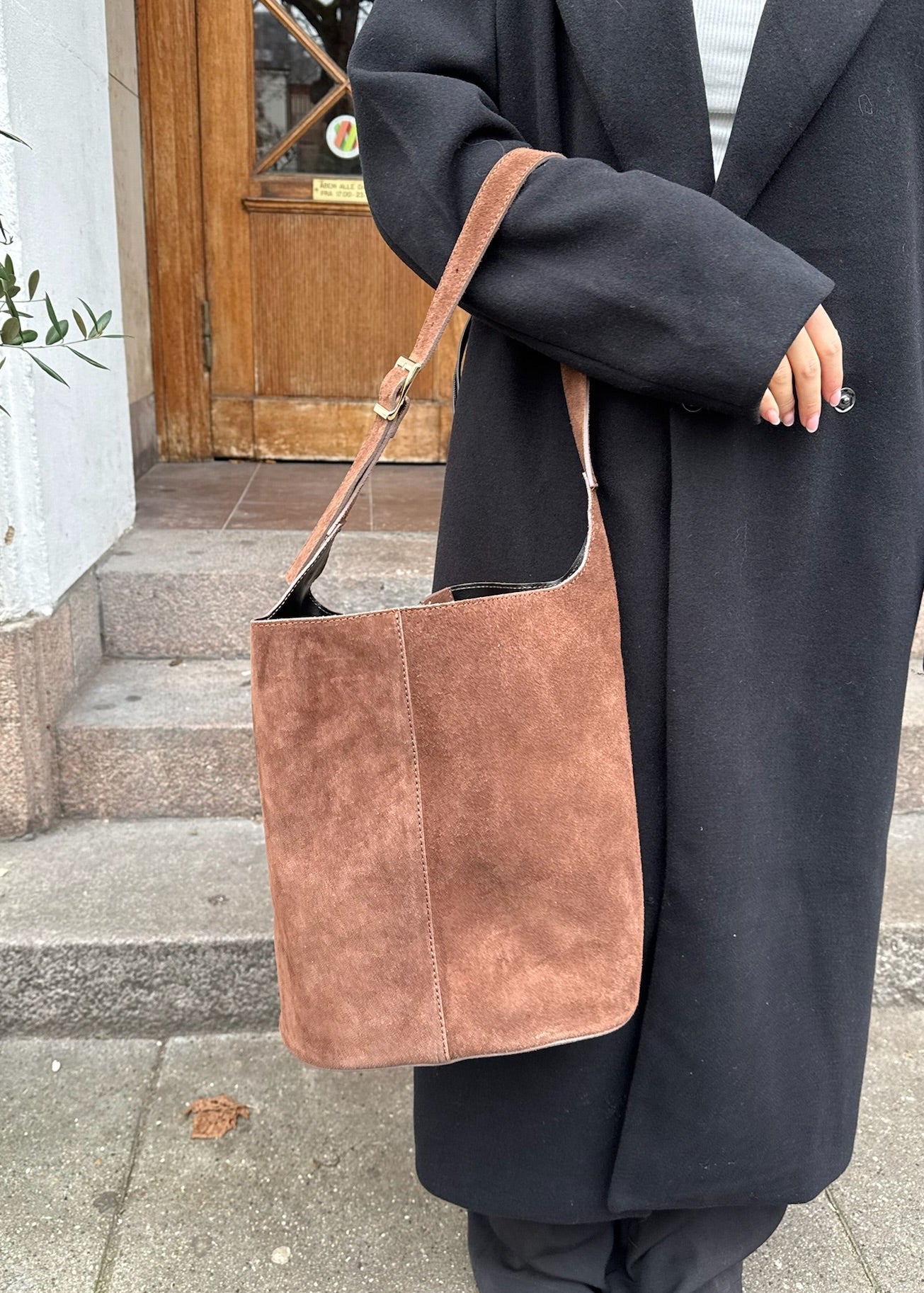 Paula Shopper Taske - Mørkebrun - ByStenholt.dk