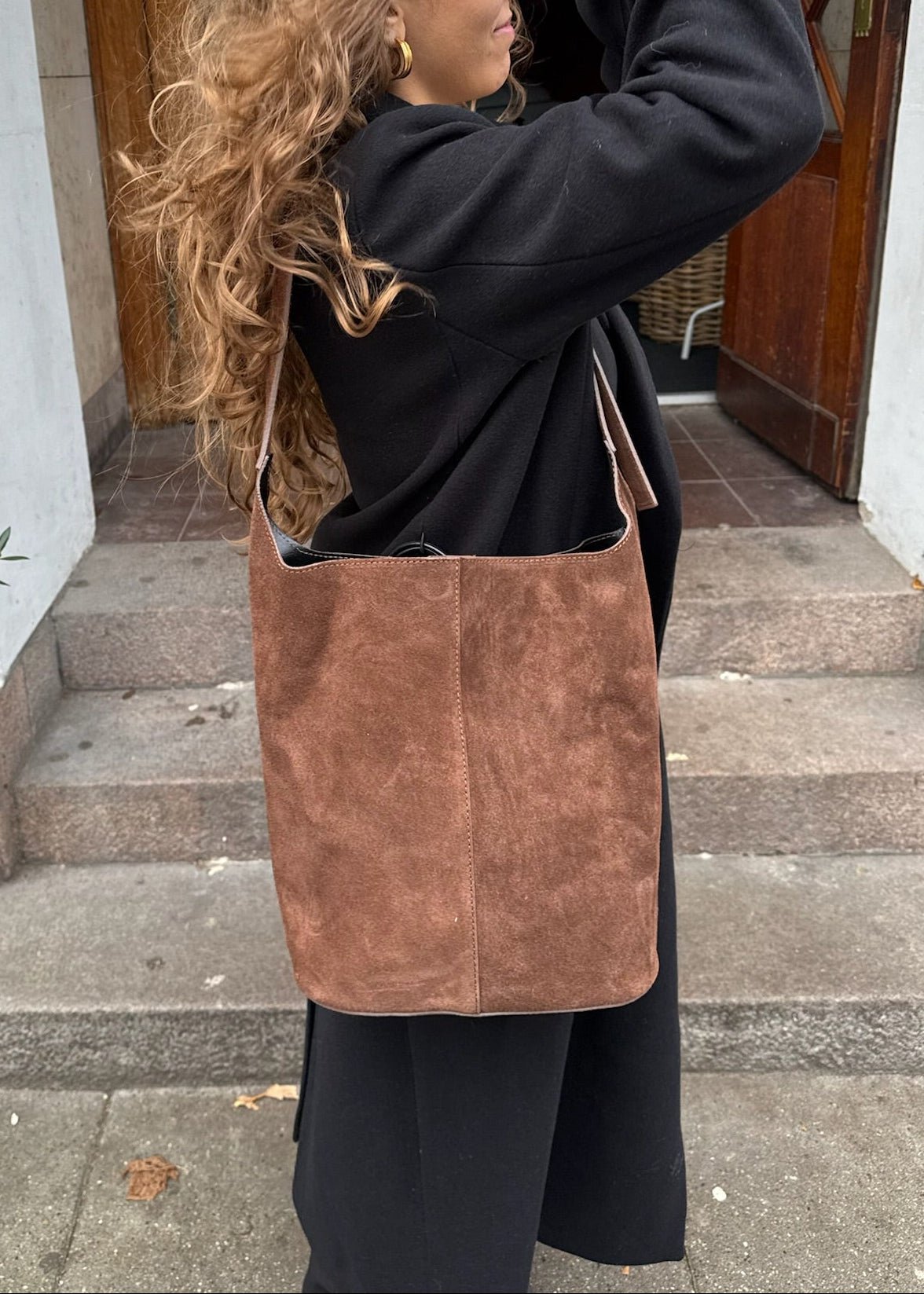 Paula Shopper Taske - Mørkebrun - ByStenholt.dk