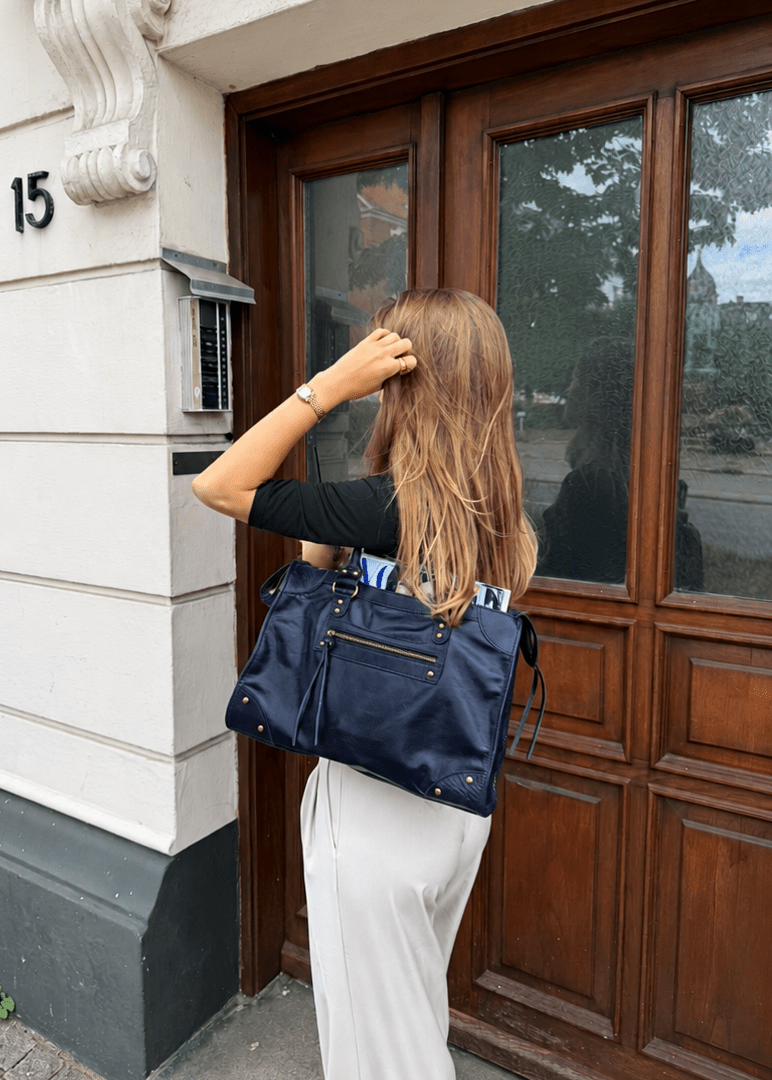 Pisa Taske - Navy - ByStenholt.dk