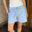 Poppy Shorts - Stribet Blå - ByStenholt.dk