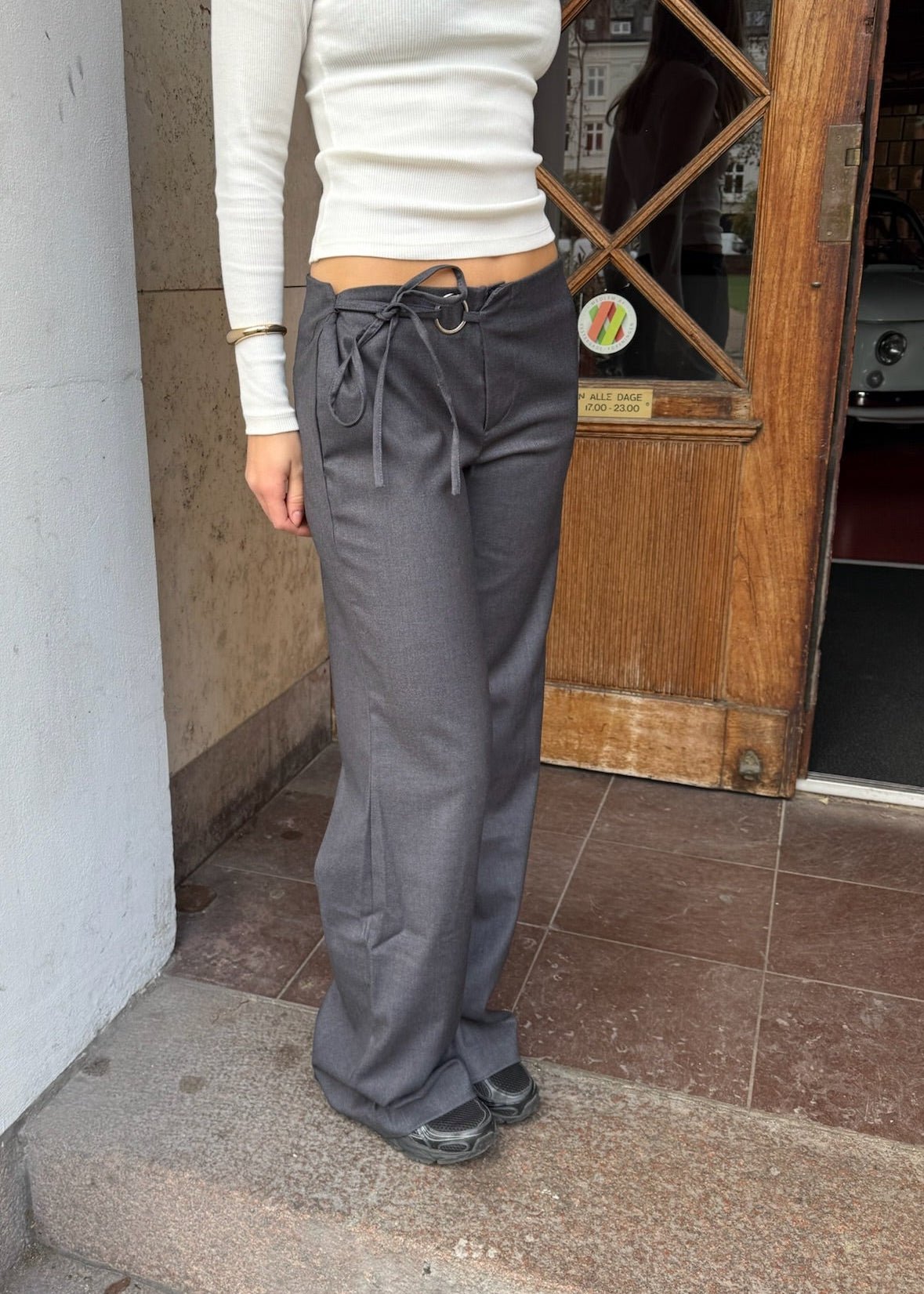 Rio Habitbukser med Metalring - Mørkegrå - ByStenholt.dk