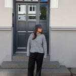 Ronja Zip Cardigan - Grå - ByStenholt.dk