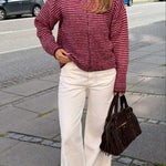 Ronja Zip Cardigan - Lyserød - ByStenholt.dk