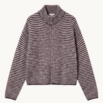 Ronja Zip Cardigan - Lyserød - ByStenholt.dk
