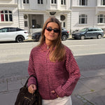 Ronja Zip Cardigan - Lyserød - ByStenholt.dk