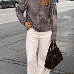 Ronja Zip Cardigan - Lyserød - ByStenholt.dk