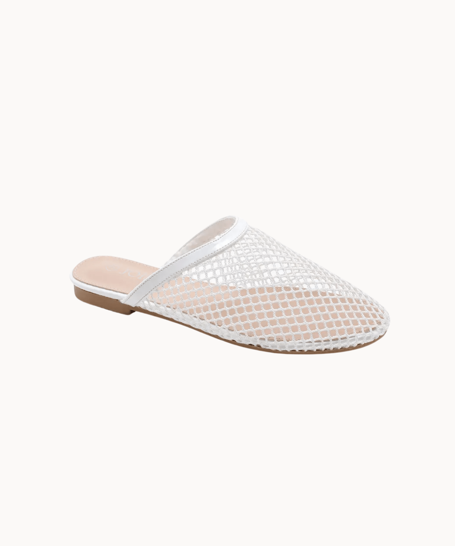Sandaler med net - Hvid - ByStenholt.dk