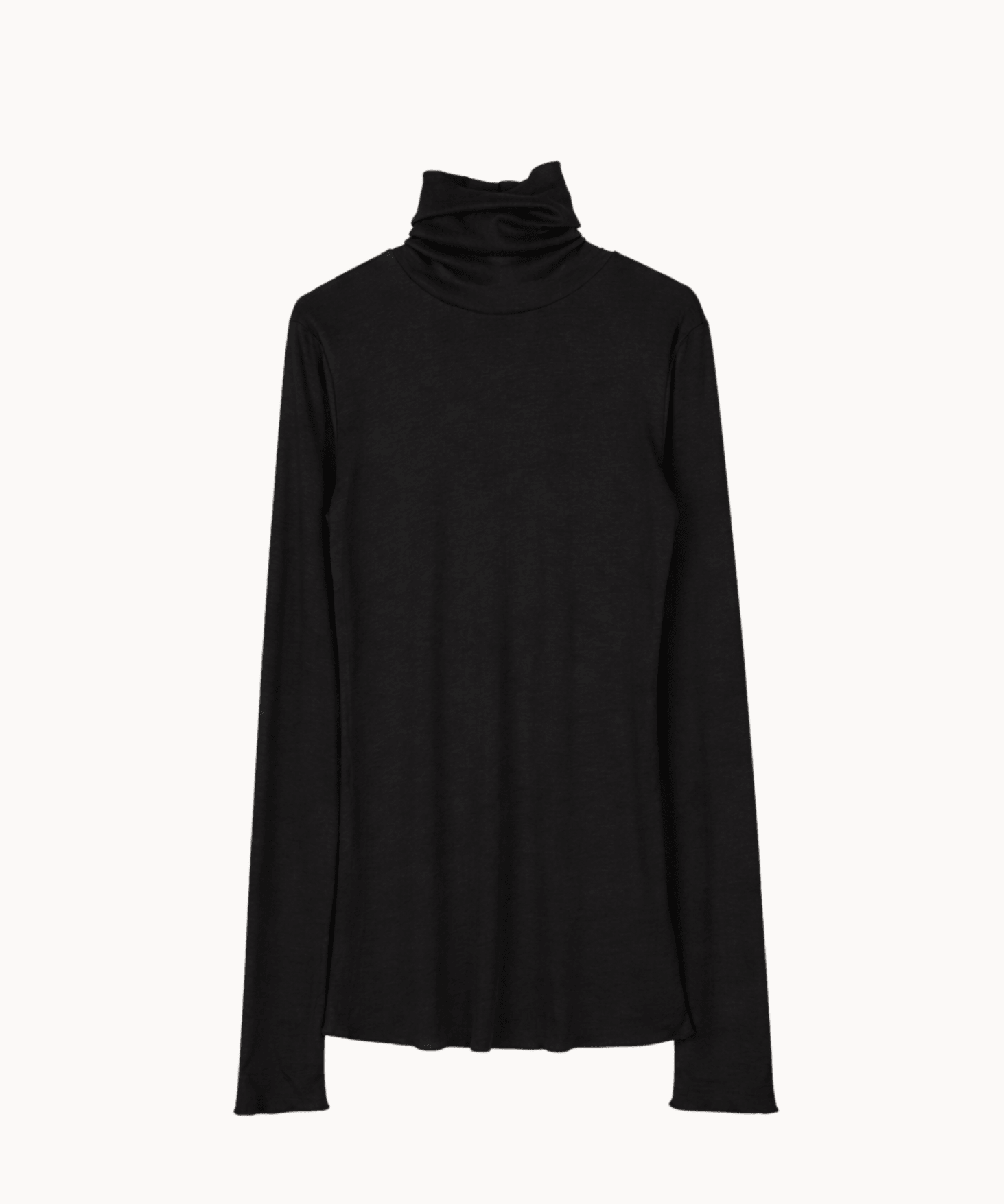 Sarah Soft Turtleneck - Sort - ByStenholt.dk