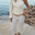 Satin One Shoulder Bluse - Creme - ByStenholt.dk