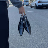 Serena Slingback Pumps - Sort - ByStenholt.dk
