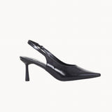Serena Slingback Pumps - Sort - ByStenholt.dk