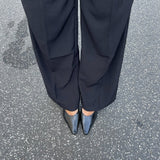 Serena Slingback Pumps - Sort - ByStenholt.dk