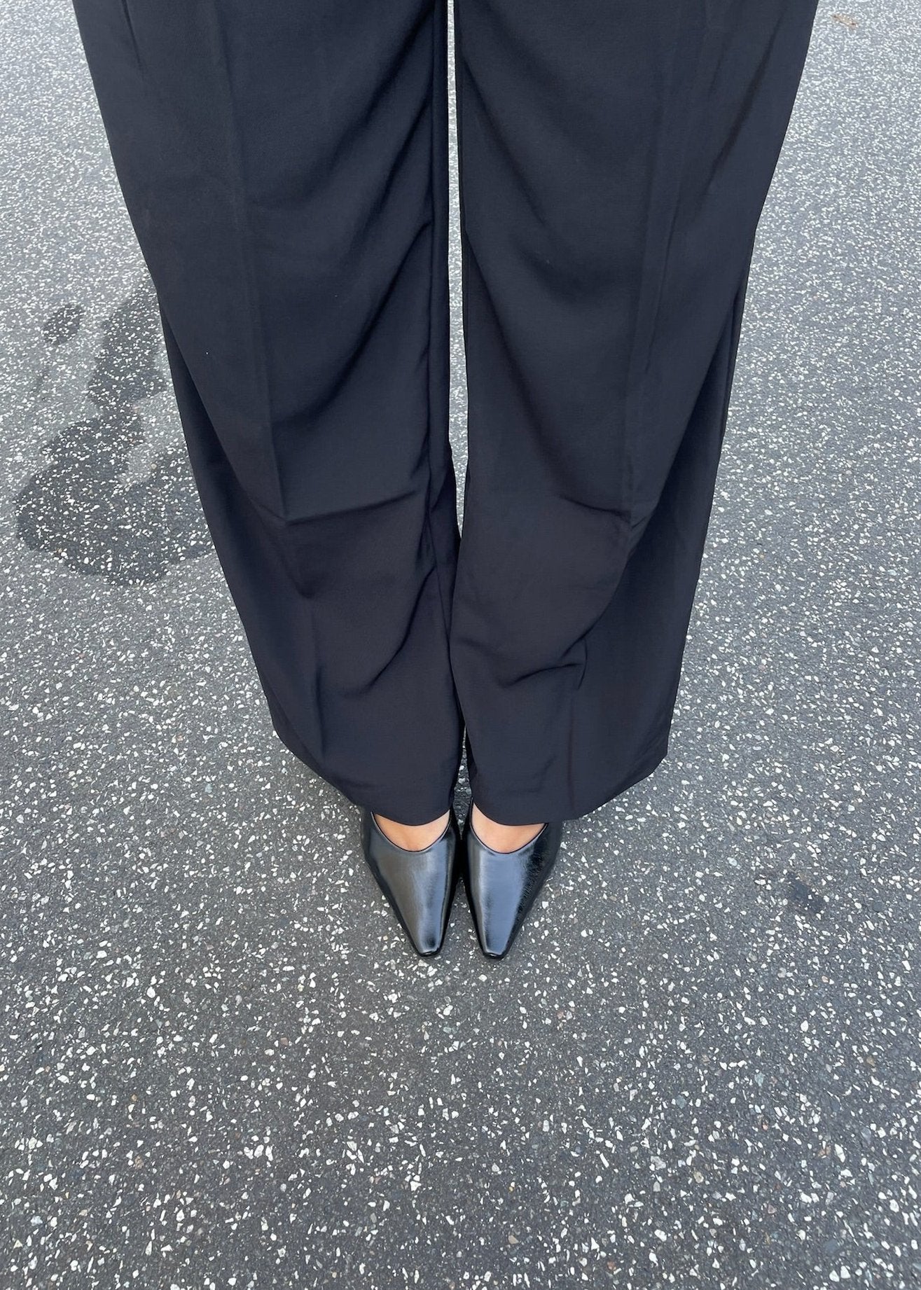 Serena Slingback Pumps - Sort - ByStenholt.dk