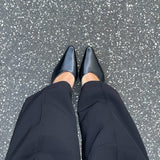 Serena Slingback Pumps - Sort - ByStenholt.dk