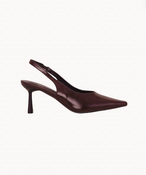 Serena Slingback Pumps - Vinrød - ByStenholt.dk