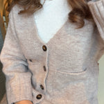 Sia Cardigan - Taupe - ByStenholt.dk