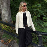 Sia Fitted Jakke - Beige - ByStenholt.dk