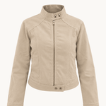 Sia Fitted Jakke - Beige - ByStenholt.dk