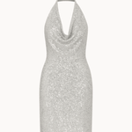 Sia Paillet Kjole - Sølv - ByStenholt.dk