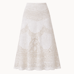 Sigga Blonde Nederdel - Hvid - ByStenholt.dk