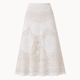 Sigga Blonde Nederdel - Hvid - ByStenholt.dk