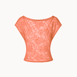 Siv Blonde Top - Koral - ByStenholt.dk