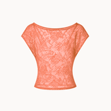 Siv Blonde Top - Koral - ByStenholt.dk