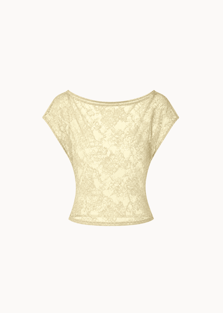 Siv Blonde Top - Lysegul - ByStenholt.dk