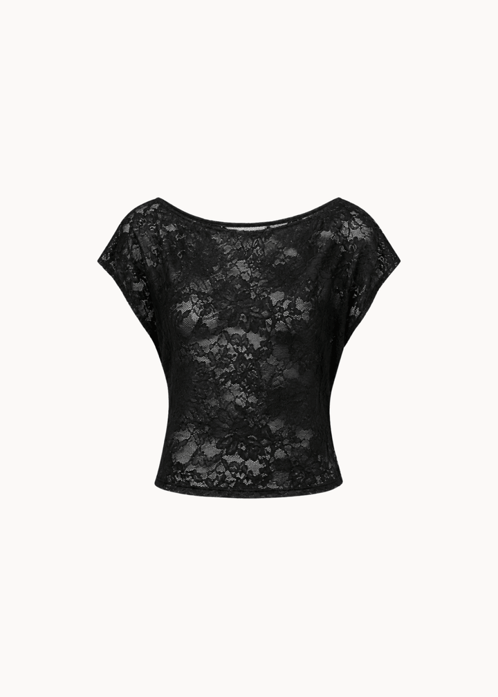 Siv Blonde Top - Sort - ByStenholt.dk