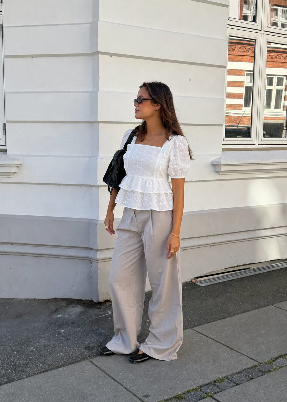 Sommer Bluse - Hvid - ByStenholt.dk