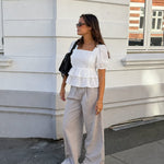Sommer Bluse - Hvid - ByStenholt.dk