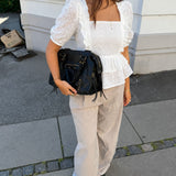 Sommer Bluse - Hvid - ByStenholt.dk