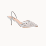 Sparkle Slingback Pumps - Sølv - ByStenholt.dk