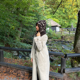 Strikket Balaclava - Bambi Mørkebrun - ByStenholt.dk